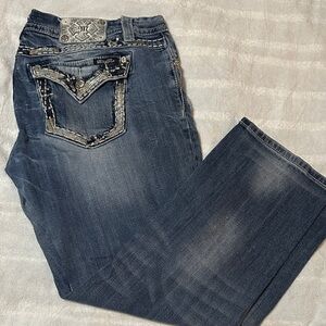 Miss Me Women's Cropped Jeans